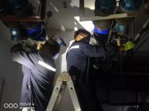 烈日炎炎，不能阻擋益和人為民服務之心！